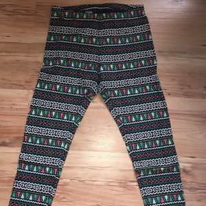 Cat & Jack Christmas leggings